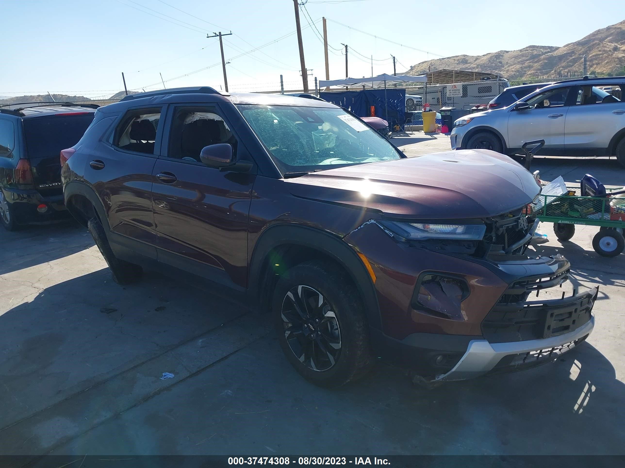 CHEVROLET TRAILBLAZER 2022 kl79mpsl8nb028228