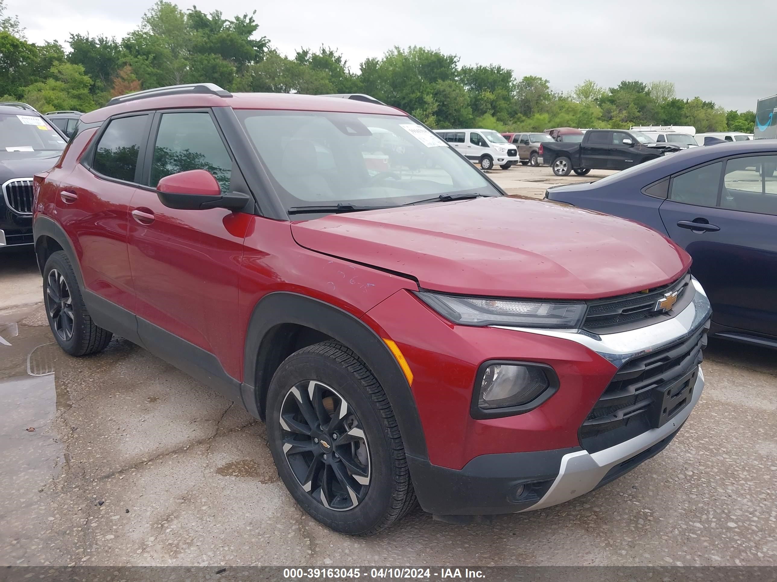 CHEVROLET TRAILBLAZER 2021 kl79mrsl3mb142647