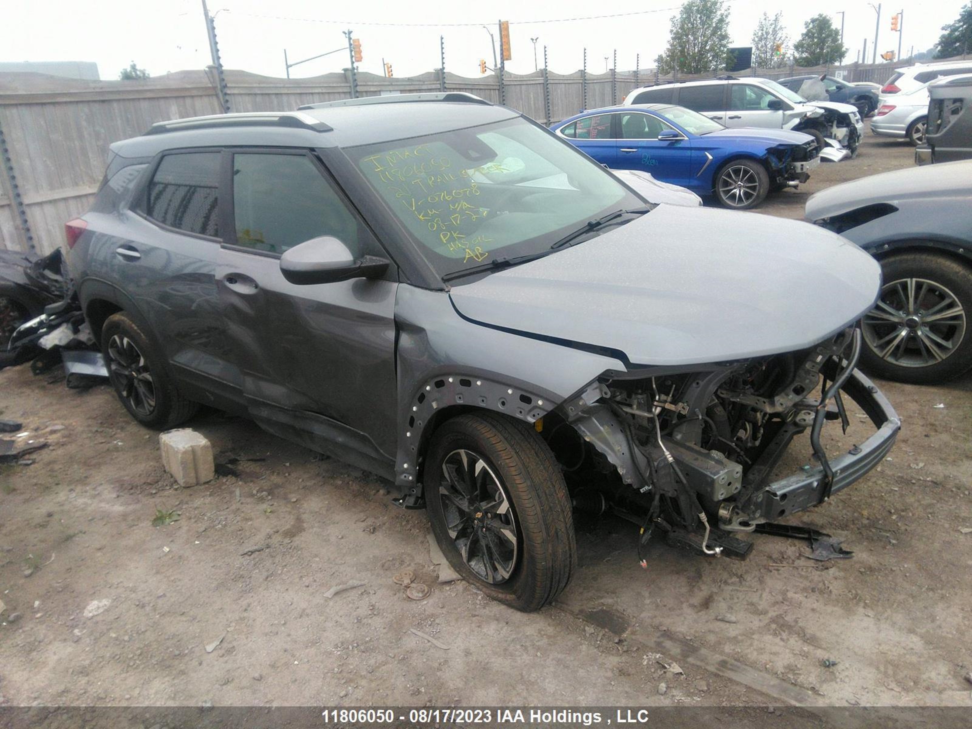 CHEVROLET TRAILBLAZER 2021 kl79mrslxmb076078