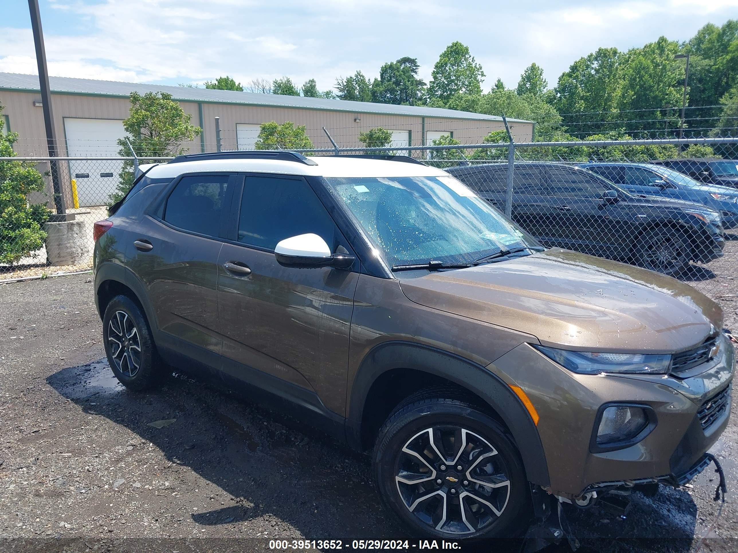 CHEVROLET TRAILBLAZER 2022 kl79mssl1nb048114