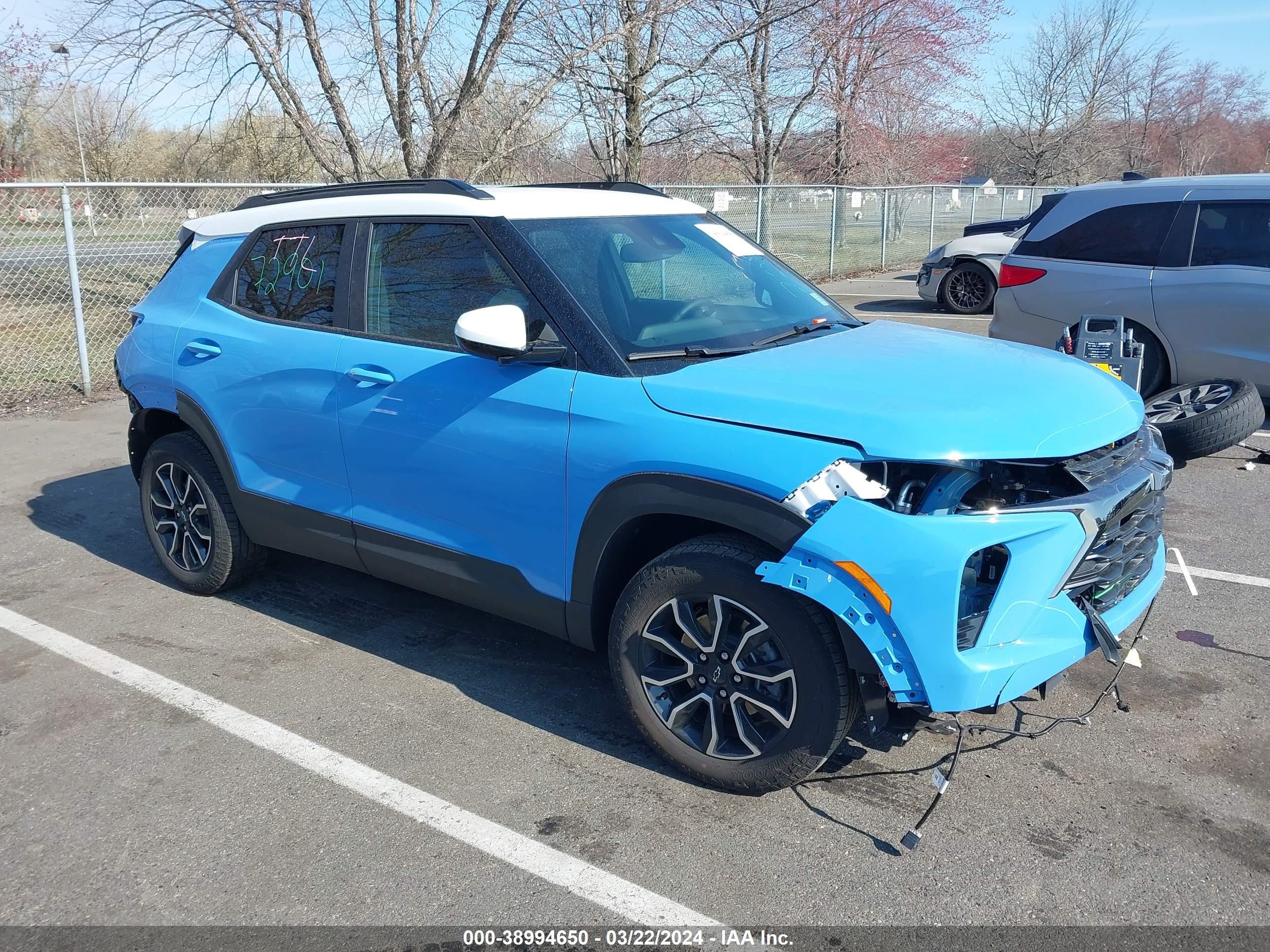 CHEVROLET TRAILBLAZER 2024 kl79mssl1rb066702