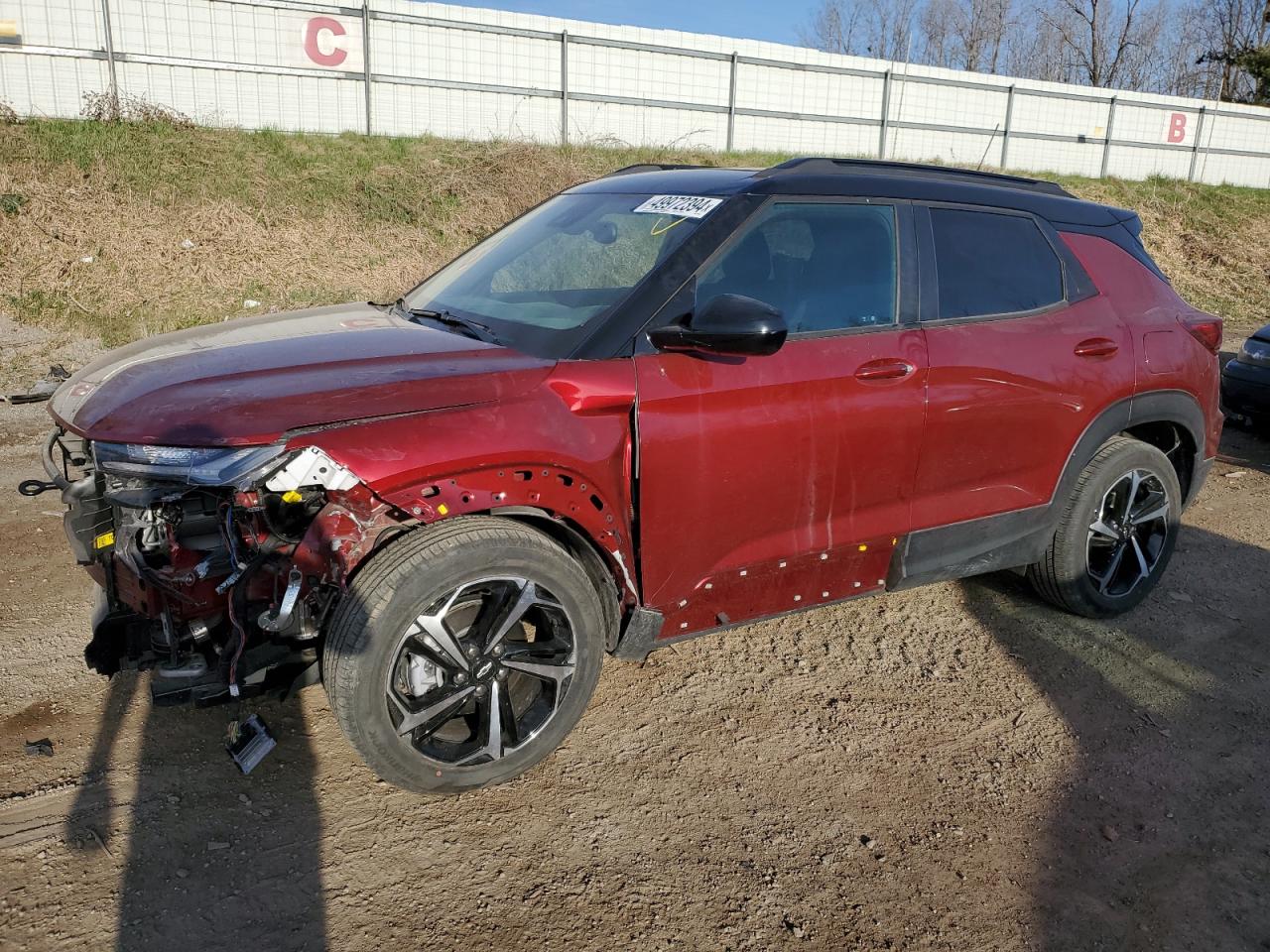 CHEVROLET TRAILBLAZER 2022 kl79mtsl4nb079105