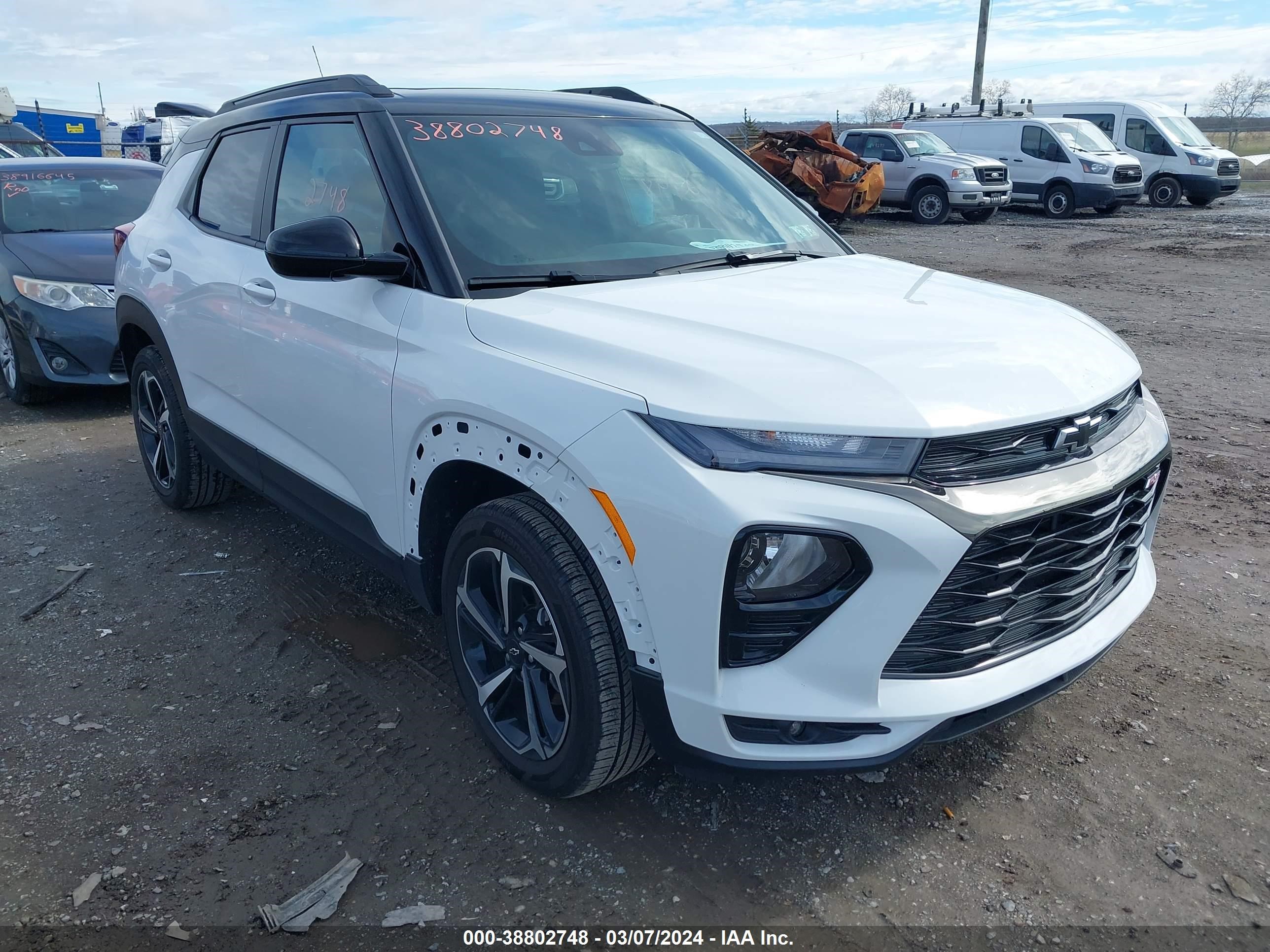 CHEVROLET TRAILBLAZER 2021 kl79musl2mb154551