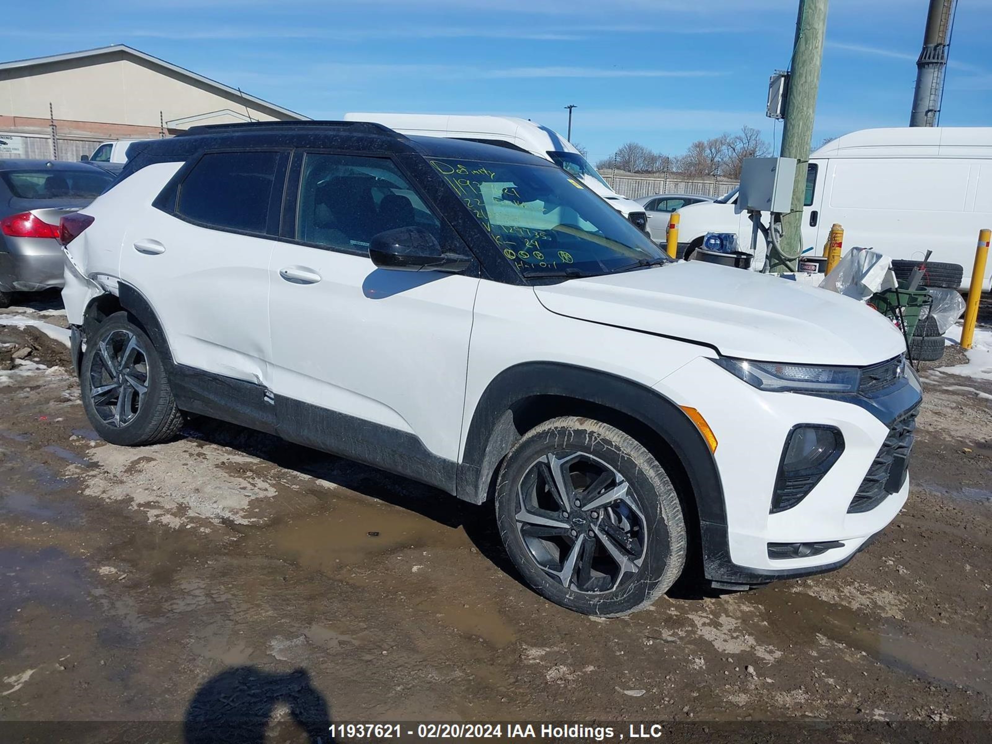 CHEVROLET TRAILBLAZER 2022 kl79musl6nb129735