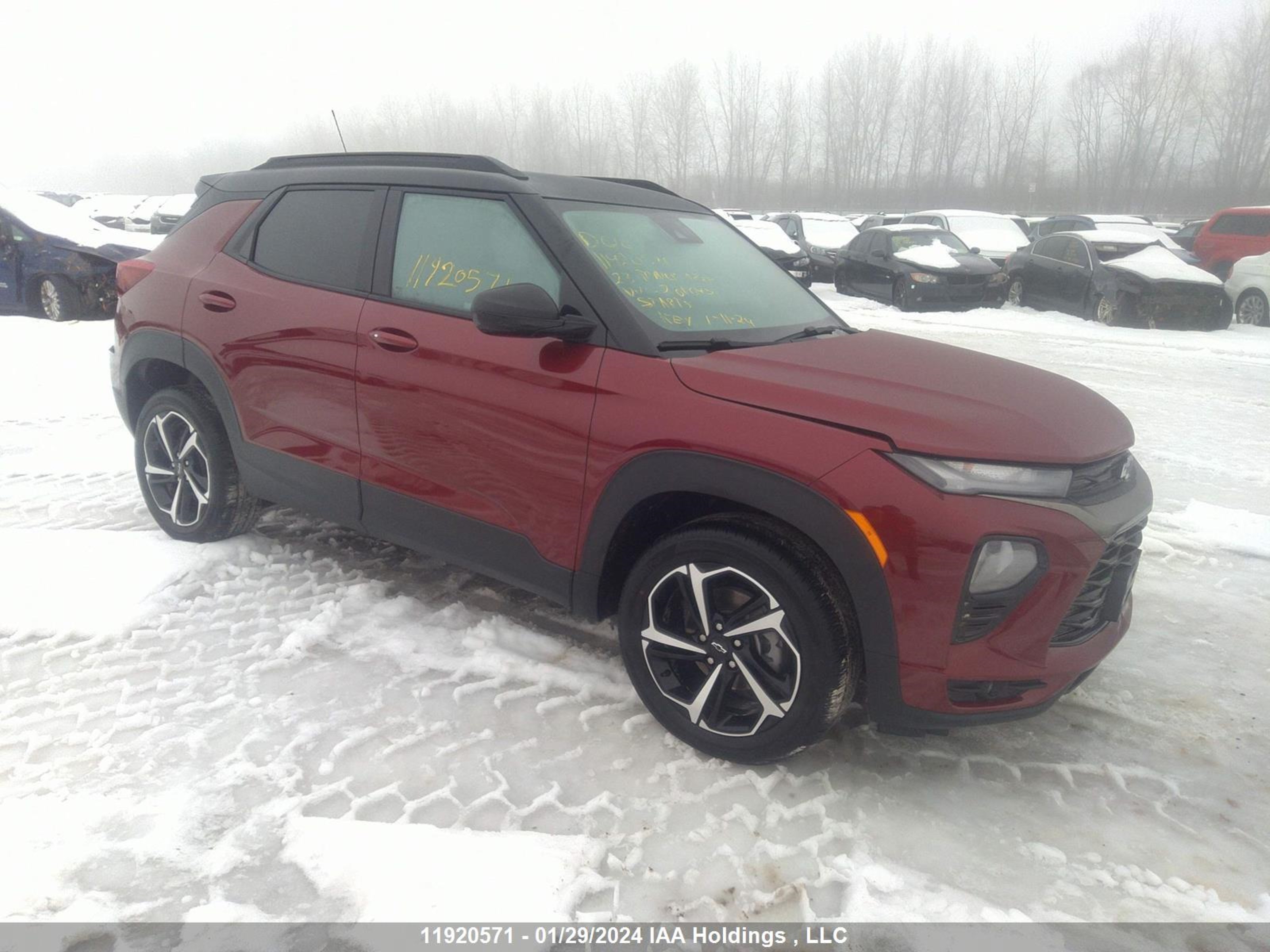 CHEVROLET TRAILBLAZER 2023 kl79musl9pb201045