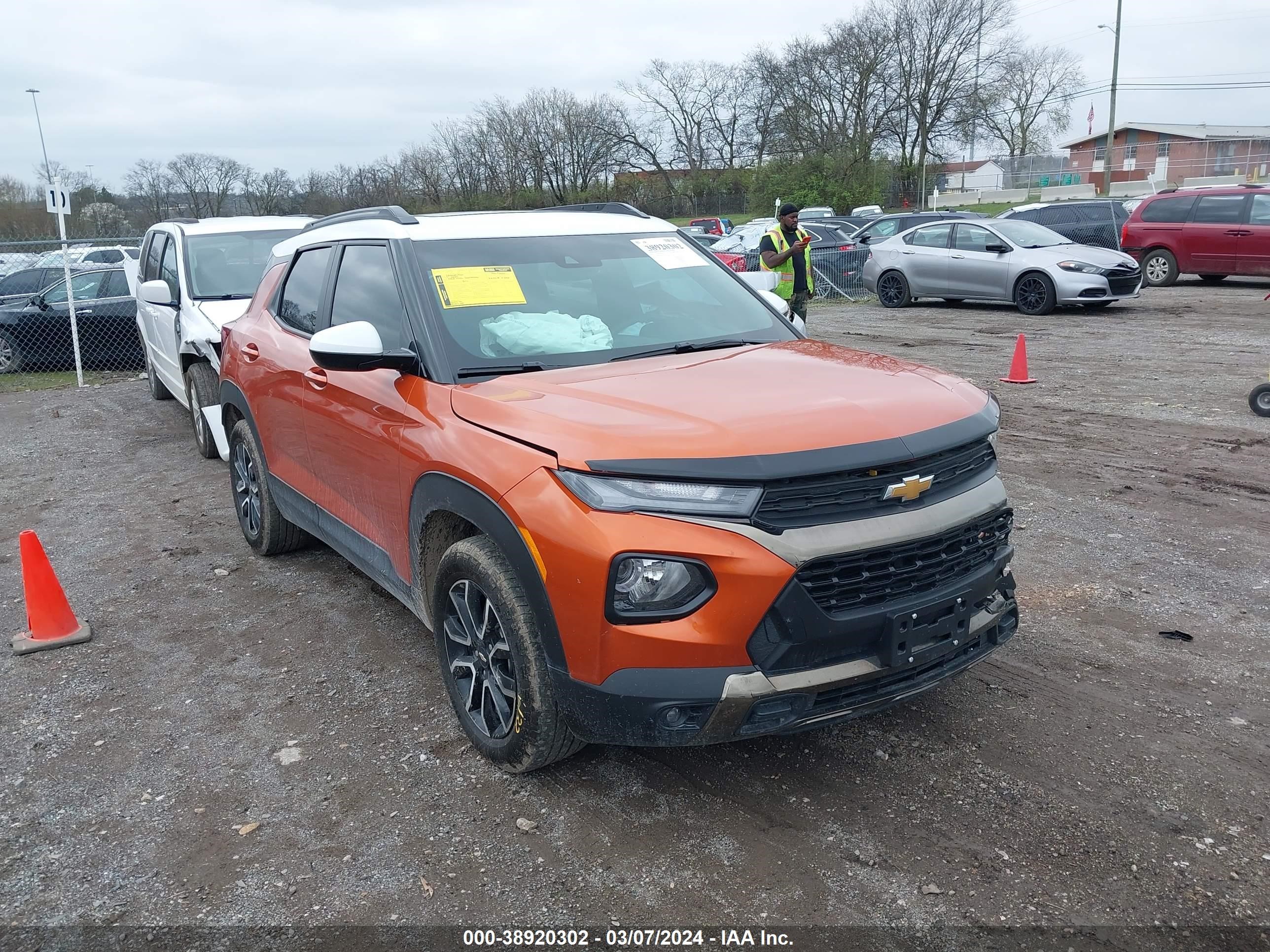 CHEVROLET TRAILBLAZER 2023 kl79mvsl1pb129134