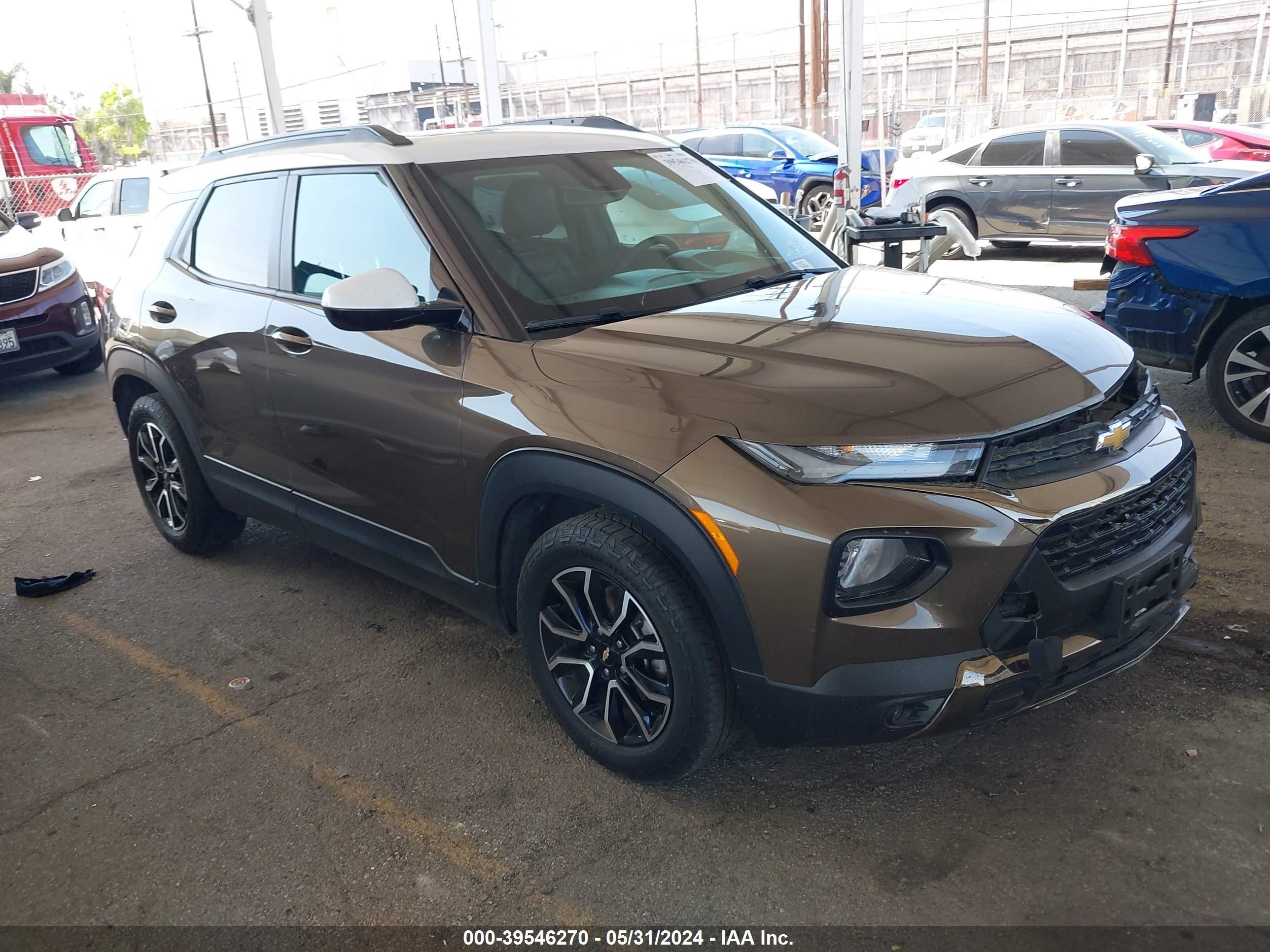 CHEVROLET TRAILBLAZER 2022 kl79mvsl4nb118724