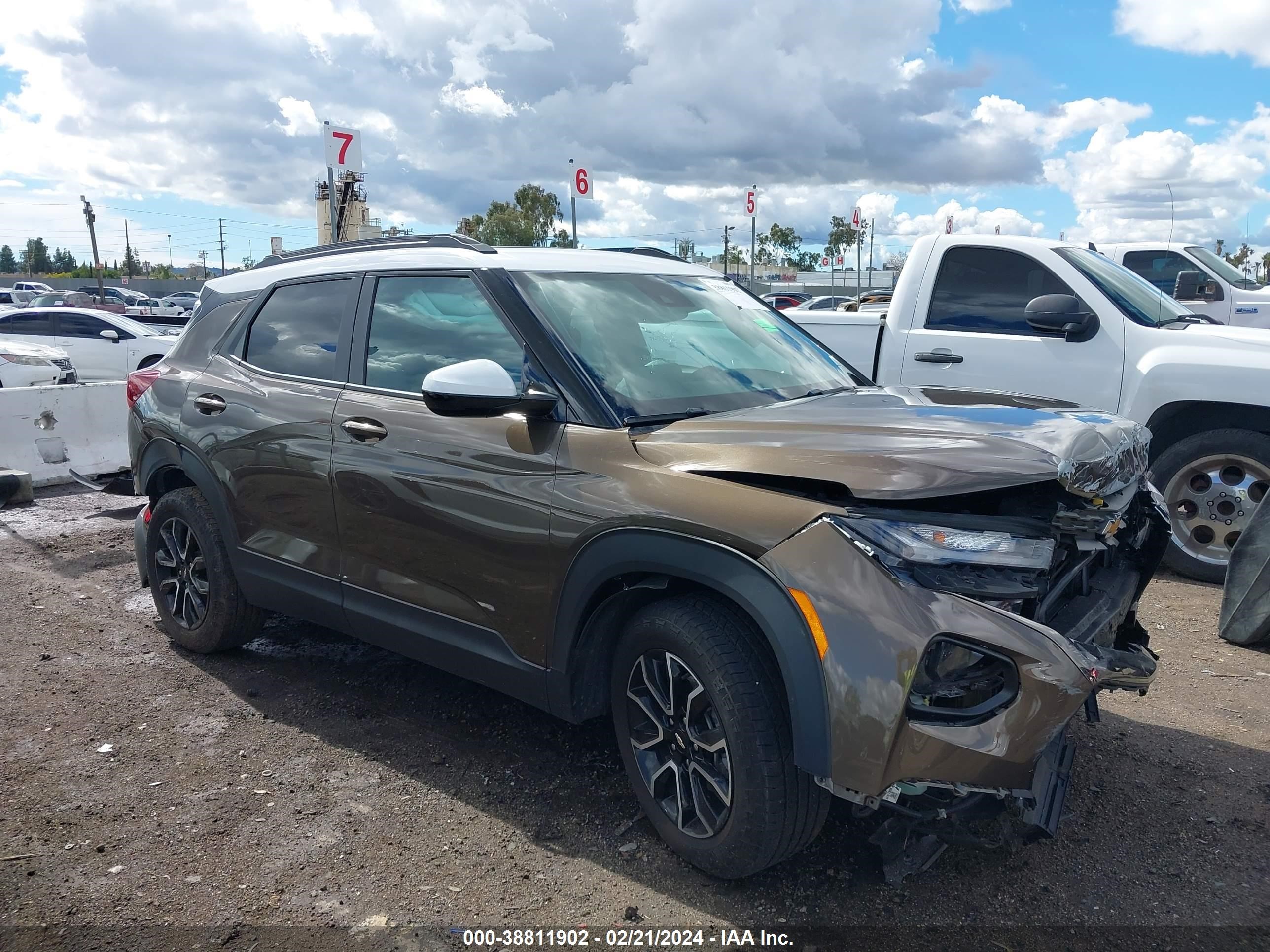 CHEVROLET TRAILBLAZER 2022 kl79mvslxnb094073