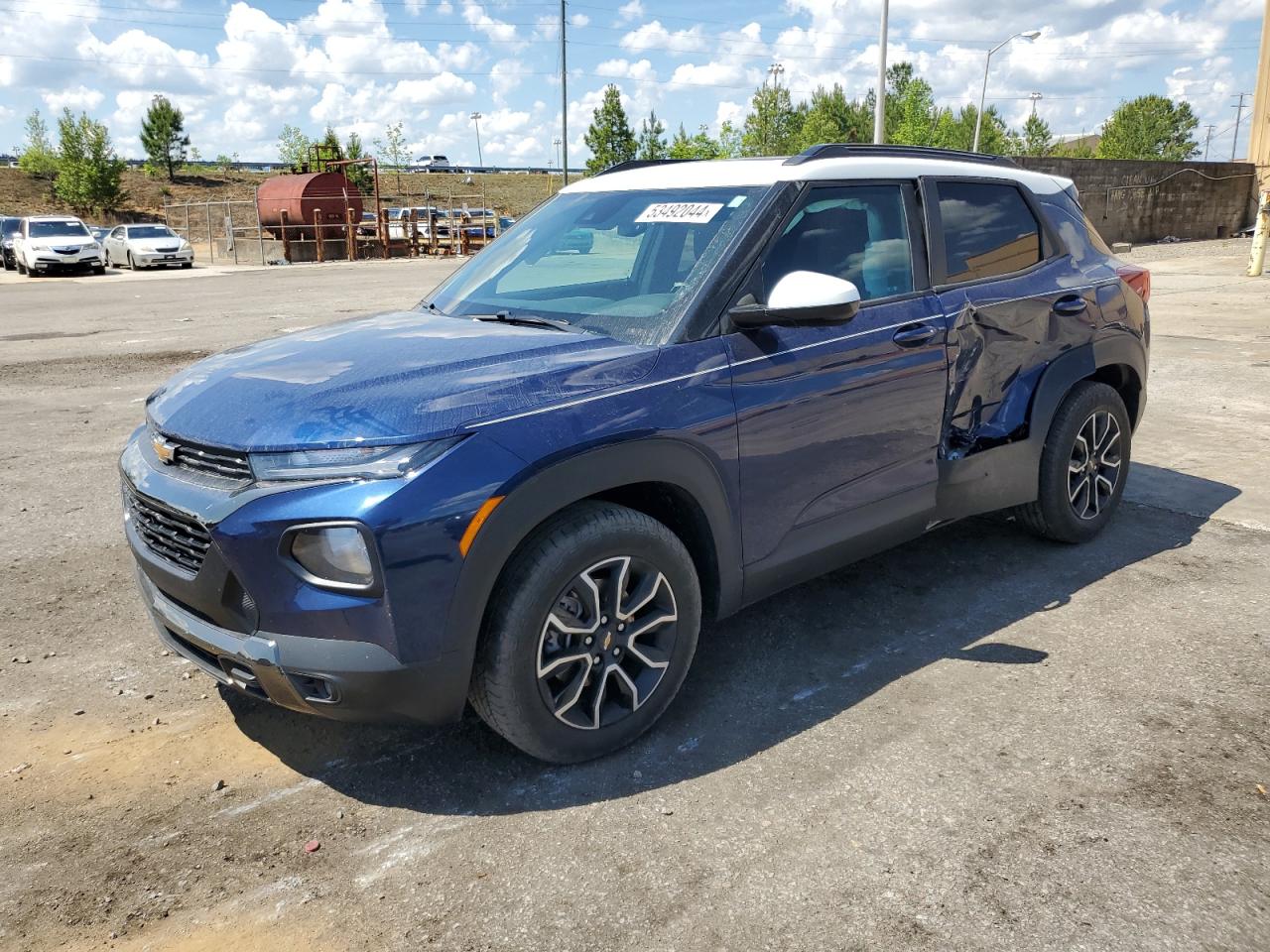 CHEVROLET TRAILBLAZER 2022 kl79mvslxnb128366