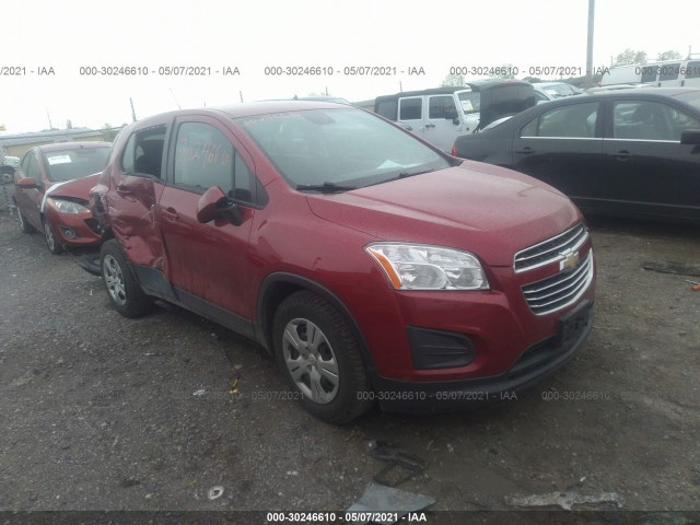 CHEVROLET TRAX 2015 kl7cjksb0fb060231