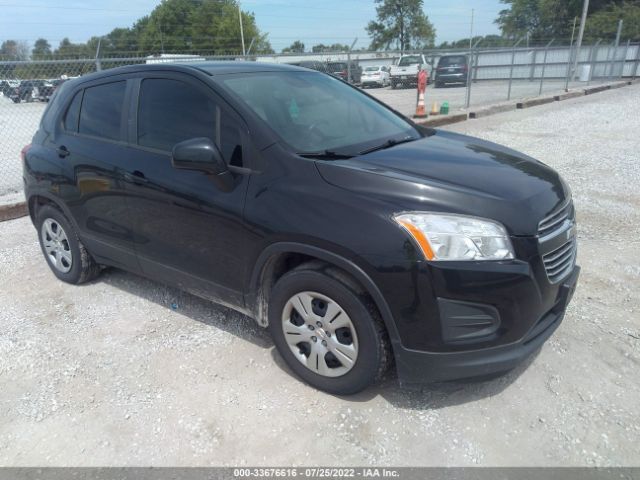 CHEVROLET TRAX 2015 kl7cjksb0fb077790