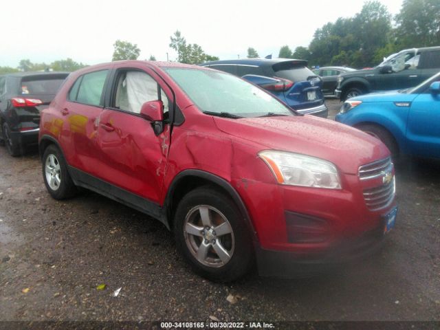 CHEVROLET TRAX 2015 kl7cjksb0fb104888