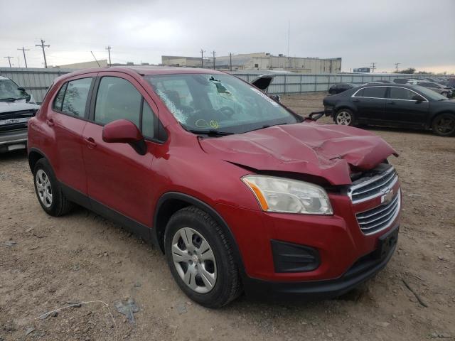 CHEVROLET TRAX LS 2015 kl7cjksb0fb139043