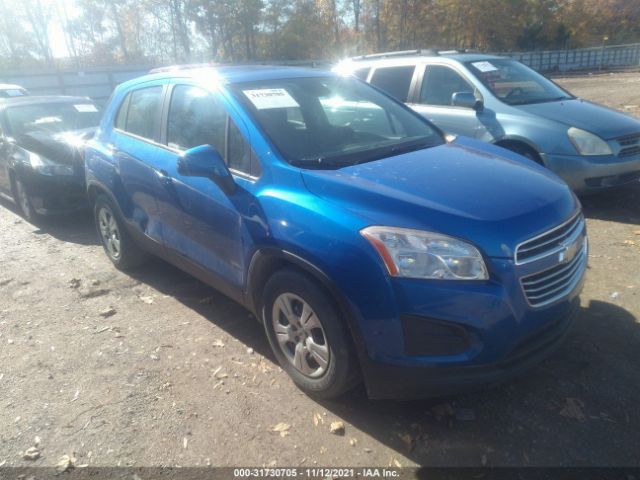 CHEVROLET TRAX 2015 kl7cjksb0fb179994