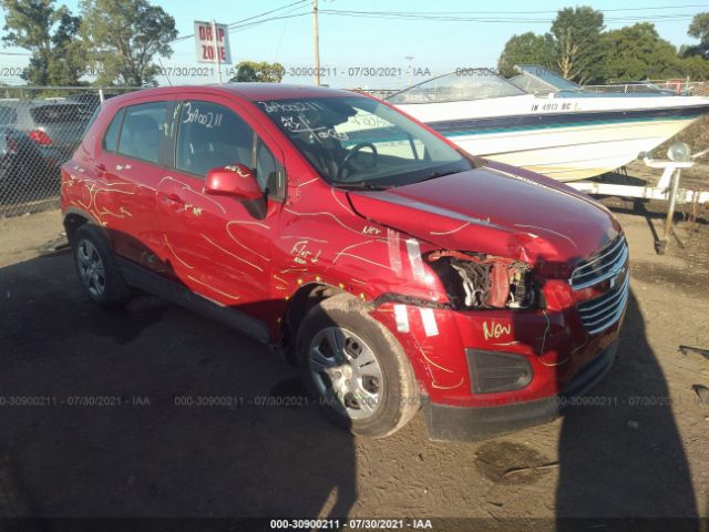 CHEVROLET TRAX 2015 kl7cjksb0fb249364