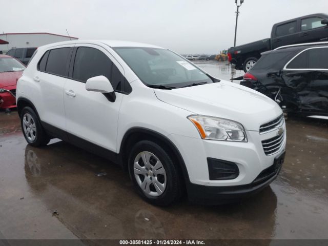 CHEVROLET TRAX 2015 kl7cjksb0fb253396