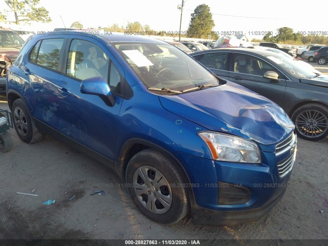 CHEVROLET TRAX 2016 kl7cjksb0gb630178