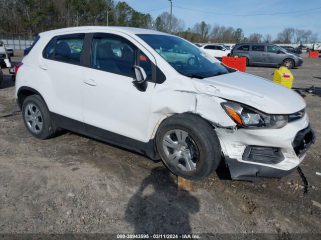 CHEVROLET TRAX 2017 kl7cjksb0hb168366