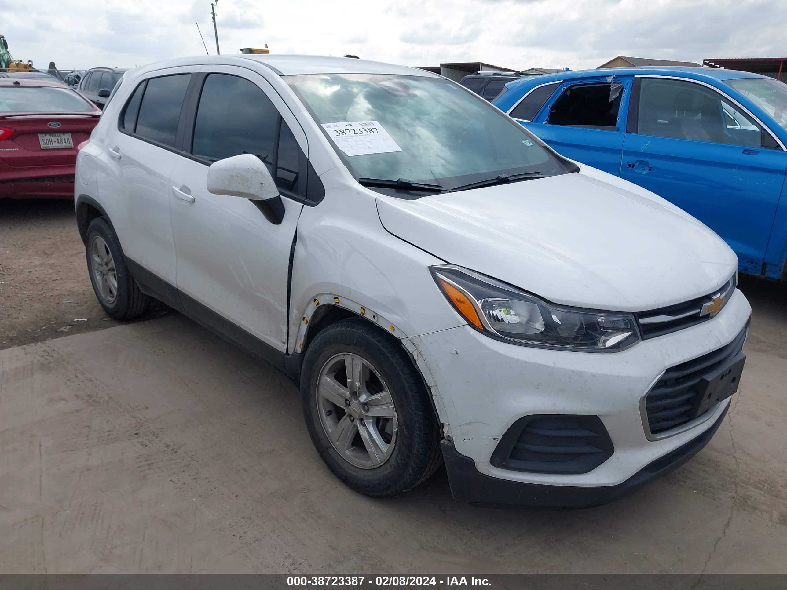 CHEVROLET TRAX 2020 kl7cjksb0lb083830