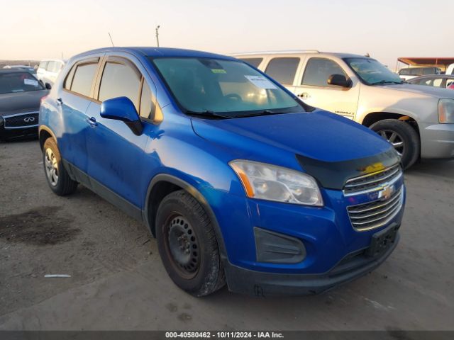 CHEVROLET TRAX 2015 kl7cjksb1fb216535