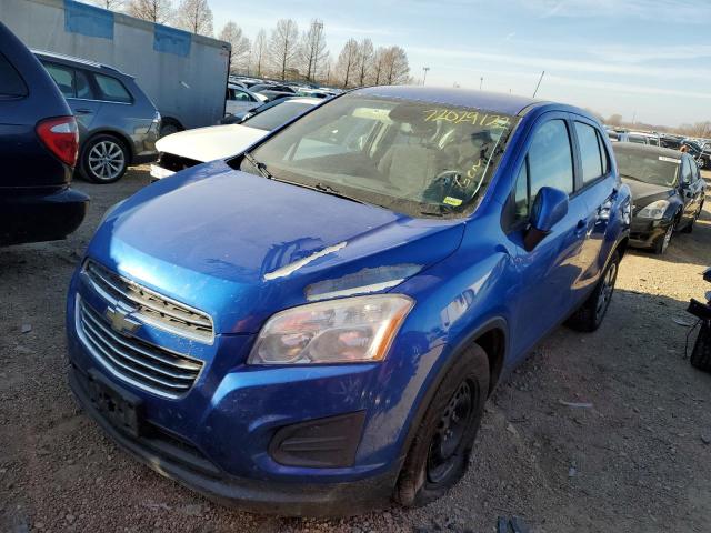 CHEVROLET TRAX LS 2016 kl7cjksb1gb535077