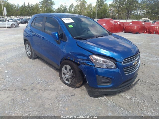 CHEVROLET TRAX 2016 kl7cjksb1gb705129