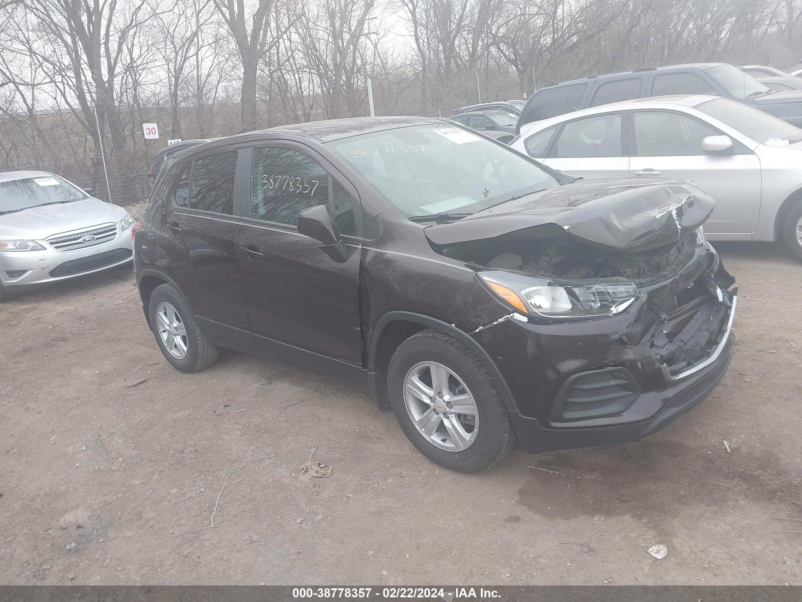 CHEVROLET TRAX 2020 kl7cjksb1lb353812