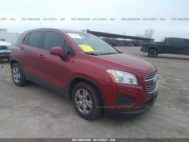 CHEVROLET TRAX 2015 kl7cjksb2fb055189