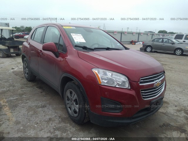 CHEVROLET TRAX 2015 kl7cjksb2fb197719