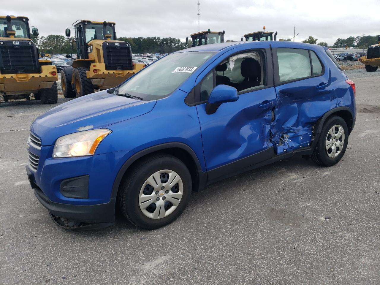 CHEVROLET TRAX 2015 kl7cjksb2fb200943