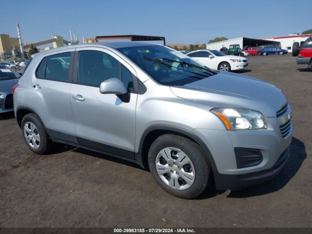 CHEVROLET TRAX 2015 kl7cjksb2fb206175