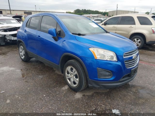 CHEVROLET TRAX 2015 kl7cjksb2fb264092