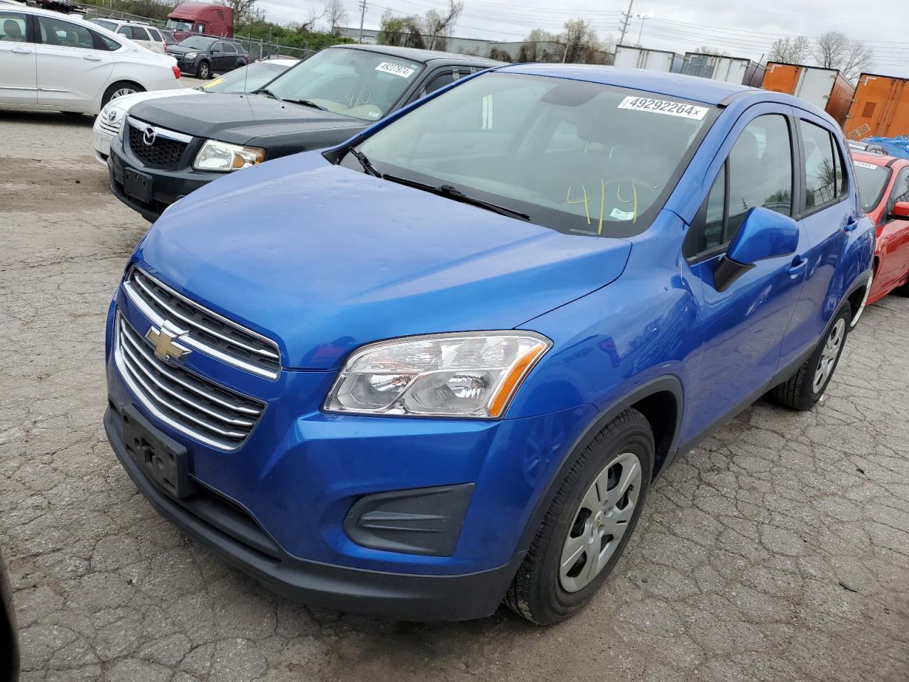 CHEVROLET TRAX 2016 kl7cjksb2gb702238