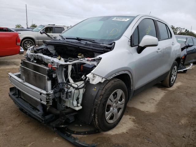 CHEVROLET TRAX LS 2017 kl7cjksb2hb101185