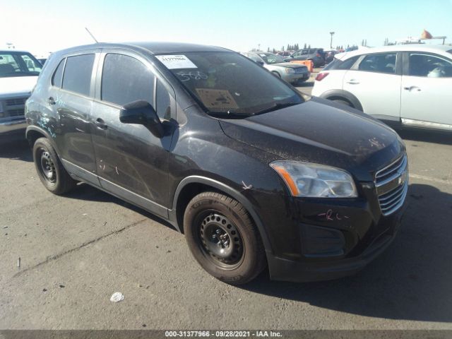 CHEVROLET TRAX 2015 kl7cjksb3fb057744