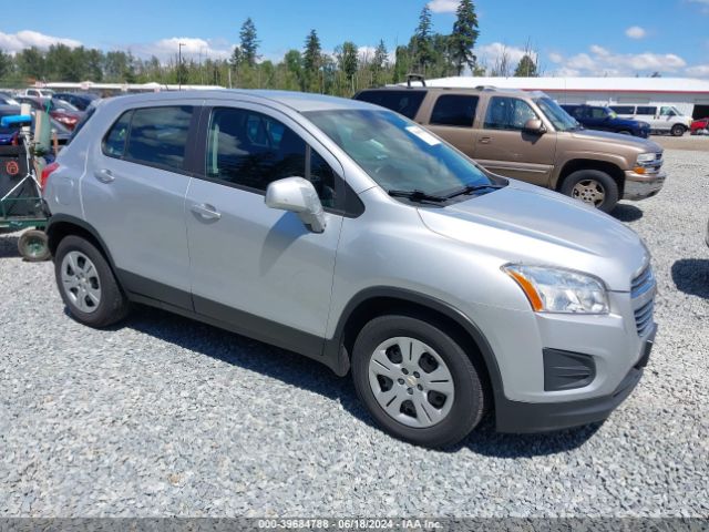 CHEVROLET TRAX 2015 kl7cjksb3fb073135