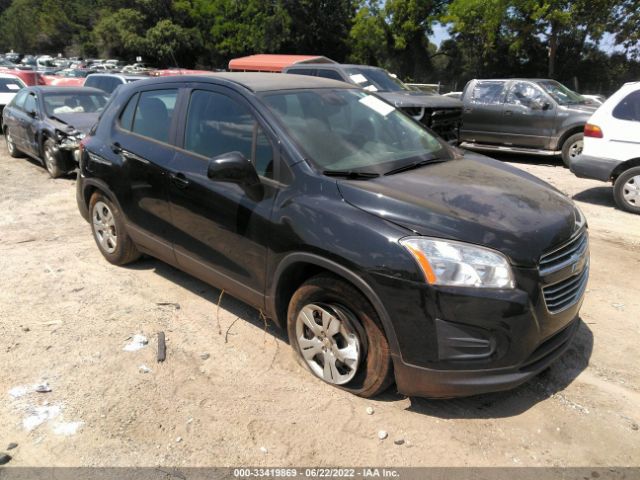 CHEVROLET TRAX 2015 kl7cjksb3fb210543