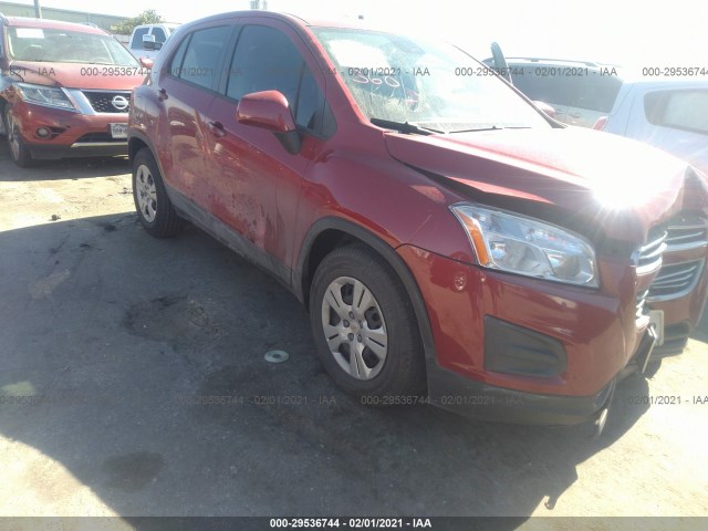 CHEVROLET TRAX 2015 kl7cjksb3fb260651