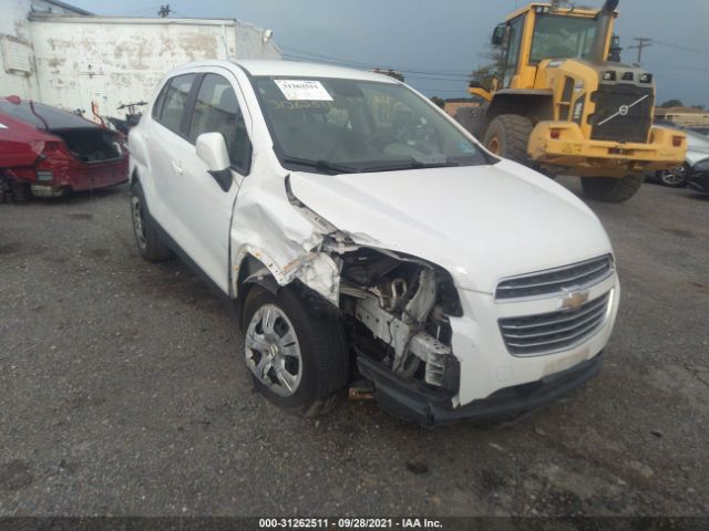 CHEVROLET TRAX 2016 kl7cjksb3gb504977