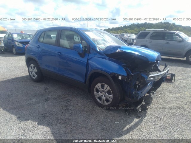 CHEVROLET TRAX 2016 kl7cjksb3gb563589