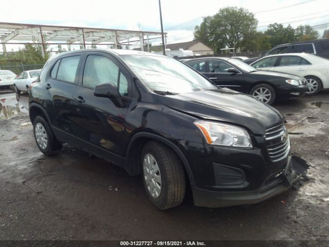 CHEVROLET TRAX 2016 kl7cjksb3gb581610