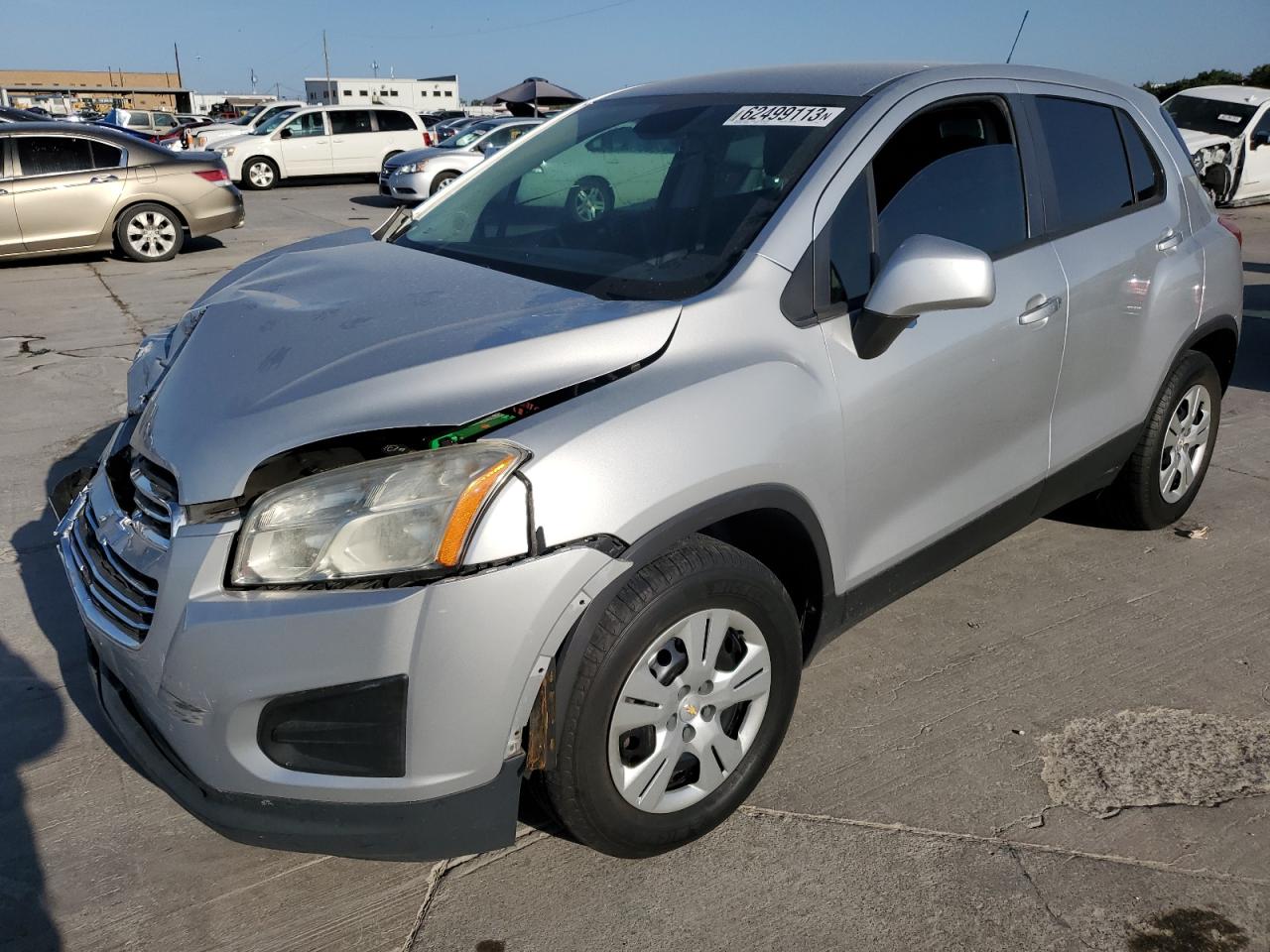 CHEVROLET TRAX 2016 kl7cjksb3gb595801