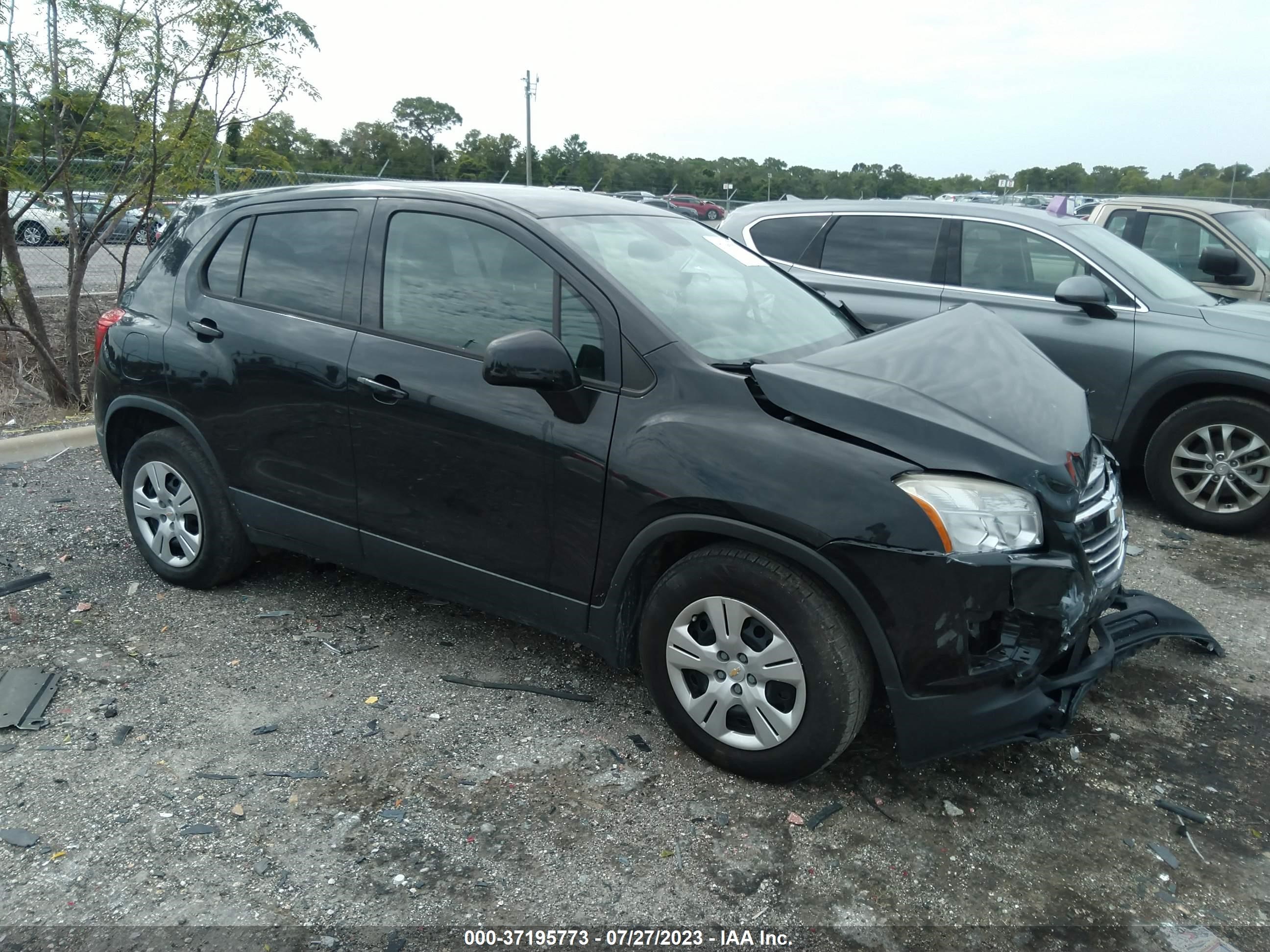 CHEVROLET TRAX 2016 kl7cjksb3gb744157