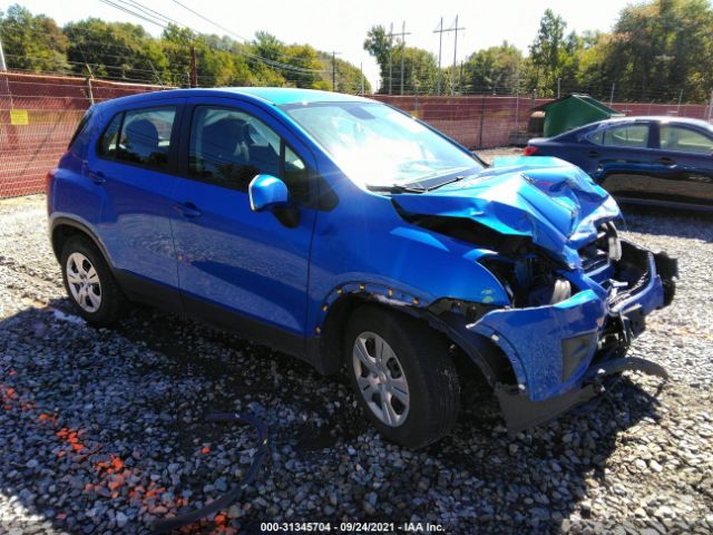 CHEVROLET TRAX 2015 kl7cjksb4fb150692