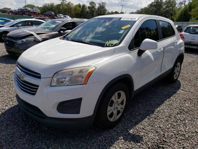 CHEVROLET TRAX LS 2015 kl7cjksb4fb228484