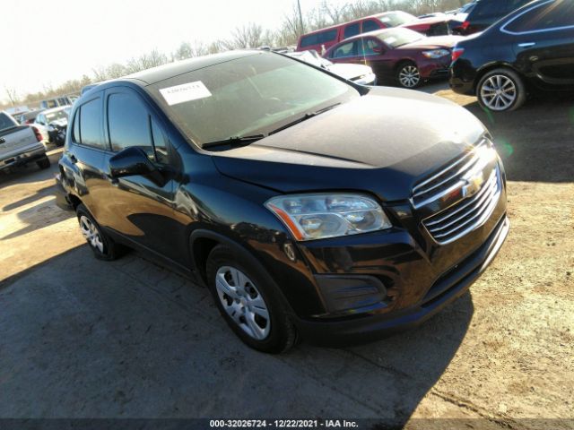 CHEVROLET TRAX 2016 kl7cjksb4gb622925