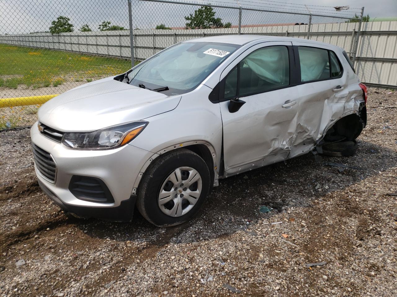 CHEVROLET TRAX 2018 kl7cjksb4hb621586