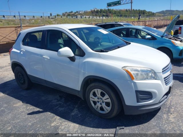 CHEVROLET TRAX 2015 kl7cjksb5fb129530