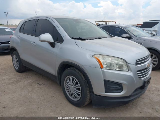 CHEVROLET TRAX 2015 kl7cjksb5fb206929