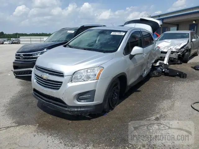 CHEVROLET TRAX 2016 kl7cjksb5gb610038